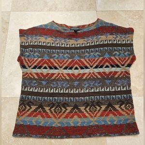 Ralph Lauren Jeans Company. Vibrant Cotton Knit Sweater